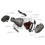 Aspirazione in carbonio Eventuri per Lotus Emira V6 sovralimentata Aspirazione in carbonio Eventuri per Lotus Emira V6 sovralimentata