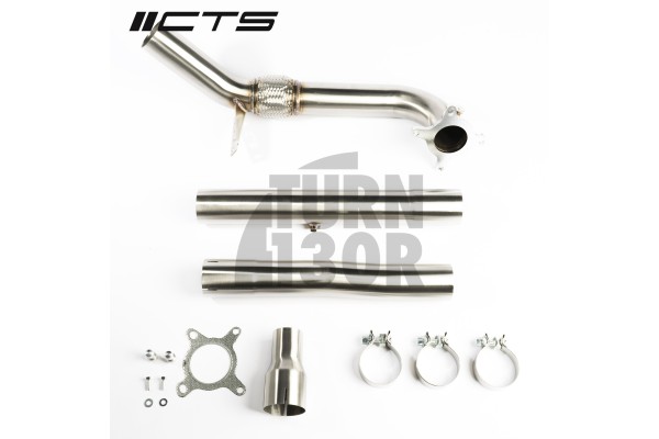 CTS Turbo Decat Downpipe Golf 6 R / S3 8P / TTS 8J