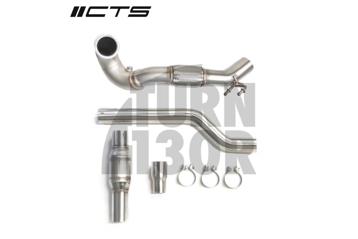 CTS Turbo Decat Downpipe Golf 7 R / S3 8V / TTS Mk3