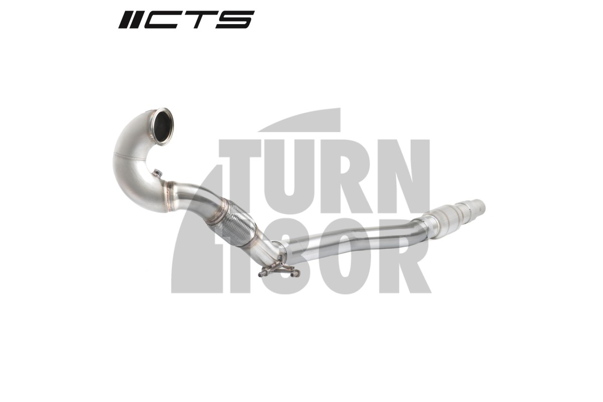 CTS Turbo Decat Downpipe Golf 7 R / S3 8V / TTS Mk3