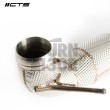 CTS Turbo Decat Downpipe Mercedes A45 W176 / CLA45 AMG C117