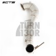 CTS Turbo Downpipe con catalizzatore sportivo Mercedes A45 W176 / CLA45 AMG C117