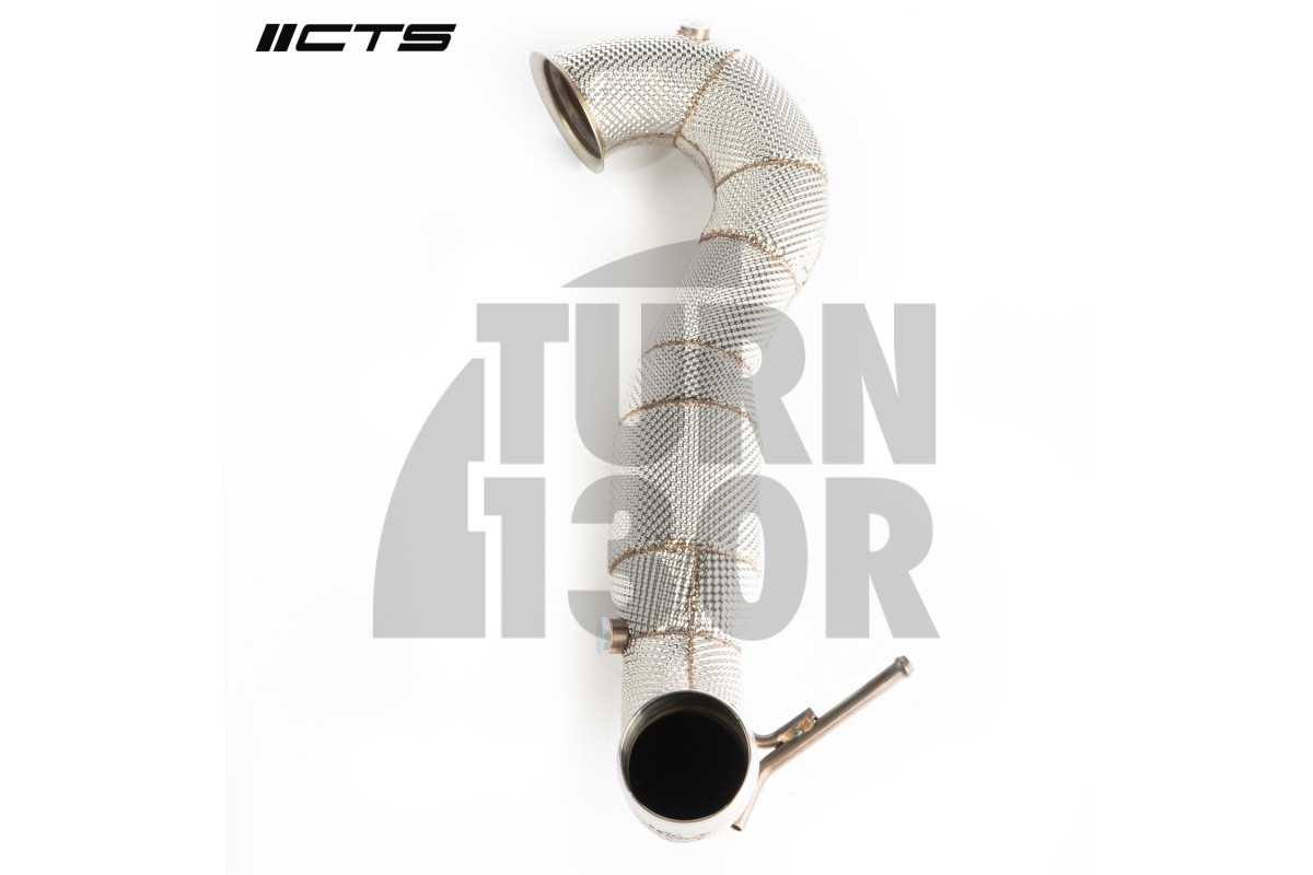 CTS Turbo Downpipe con catalizzatore sportivo Mercedes A45 W176 / CLA45 AMG C117