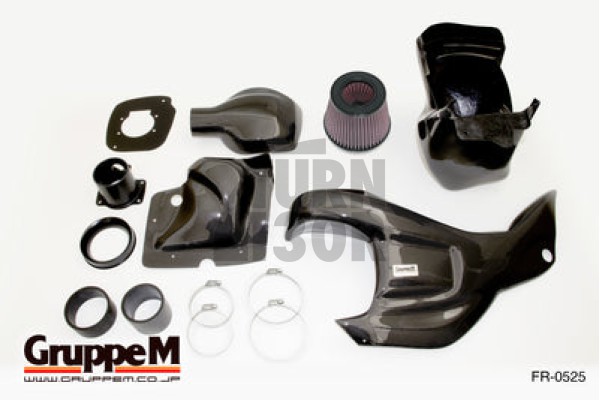 Sistema di aspirazione in fibra di carbonio Gruppe M per Honda Civic Type R FK8