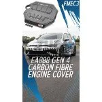 Forge Motorsport Coperchio motore in fibra di carbonio Golf 8 GTI / Golf 8 R / S3 8Y / Octavia NX VRS