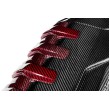 Eventuri Coperchio motore in fibra di carbonio / Kevlar rosso per Audi RS3 8V.5 / TTRS 8S e RS3 8Y