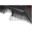 Eventuri Coperchio motore in fibra di carbonio / Kevlar rosso per Audi RS3 8V.5 / TTRS 8S e RS3 8Y