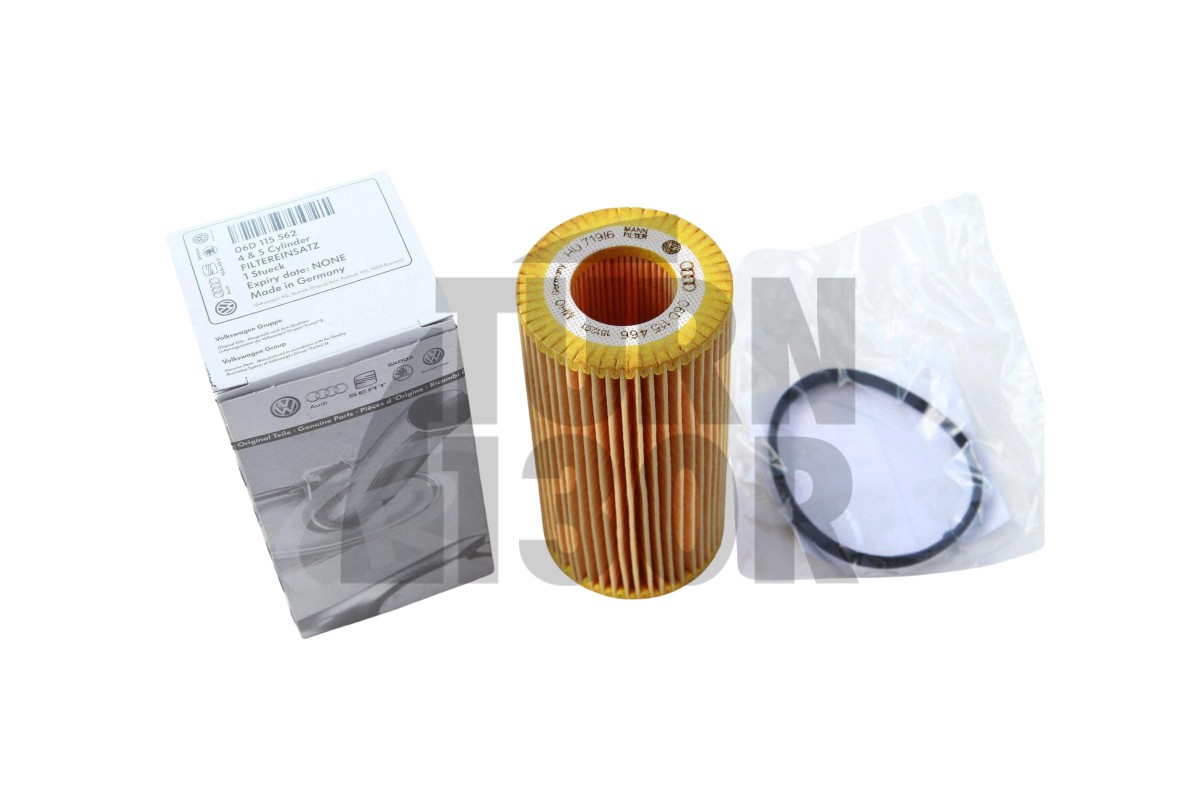 Filtro olio per Audi RS3 (8P / 8V) e TTRS (8J / 8S) 2.5 TFSI