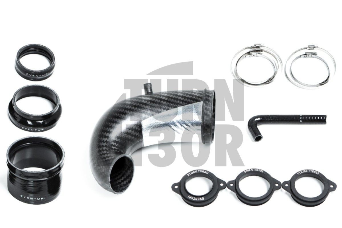 Eventuri Carbon Turbo Inlet per Audi RS3 8V.5 / TTRS 8S con flangia turbo stock