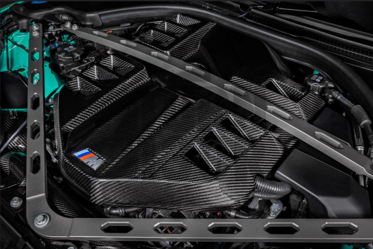 Eventuri Coperchio motore in fibra di carbonio per BMW M3 G80 / M4 G8x / M2 G87