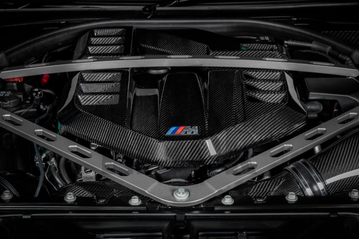 Eventuri Coperchio motore in fibra di carbonio per BMW M3 G80 / M4 G8x / M2 G87