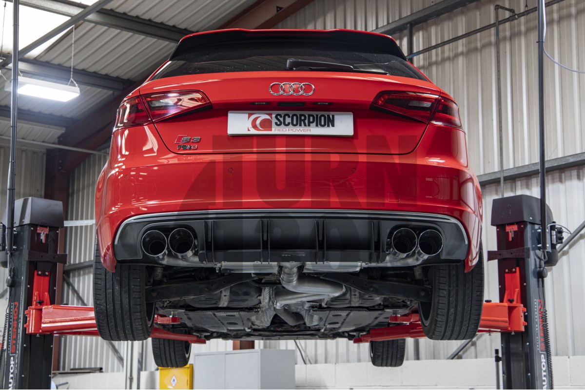 Audi S3 8V 3 porte / Sportback Scorpion Catback