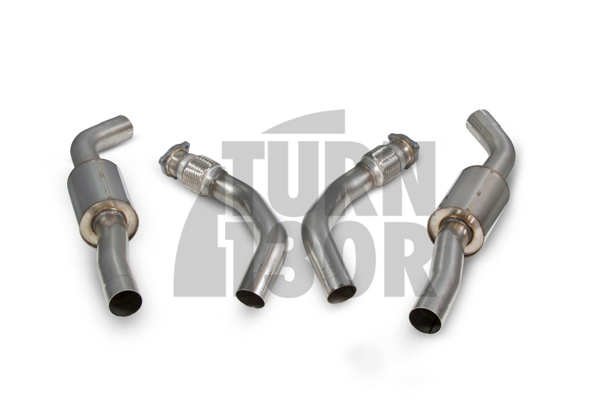 Audi S4 B8 / B8.5 3.0 TFSI Scorpion Downpipes Sezione anteriore risuonata