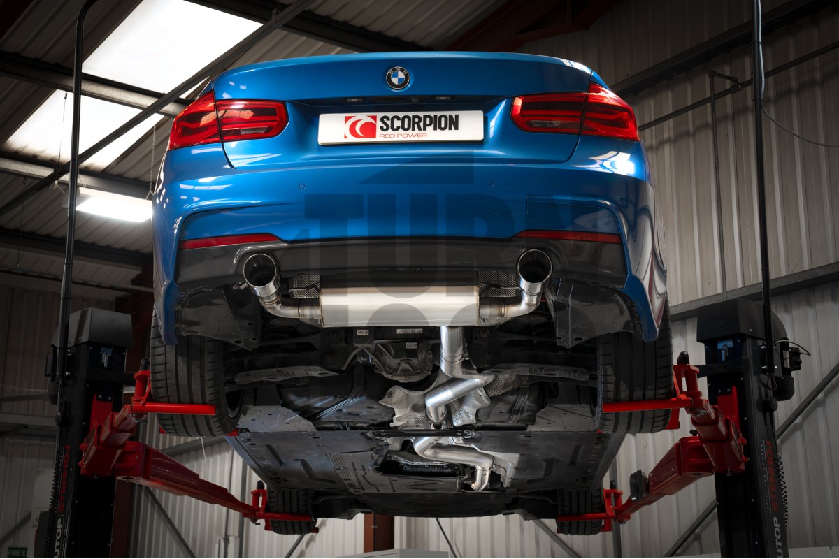 BMW 340i F30 / 440i F3x - senza scarico GPF Scorpion Catback