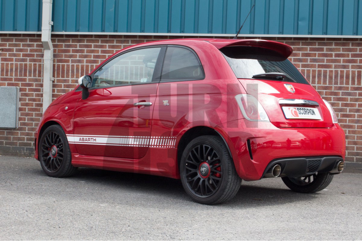 Fiat 500 / 595 / 695 Abarth Scorpion Catback