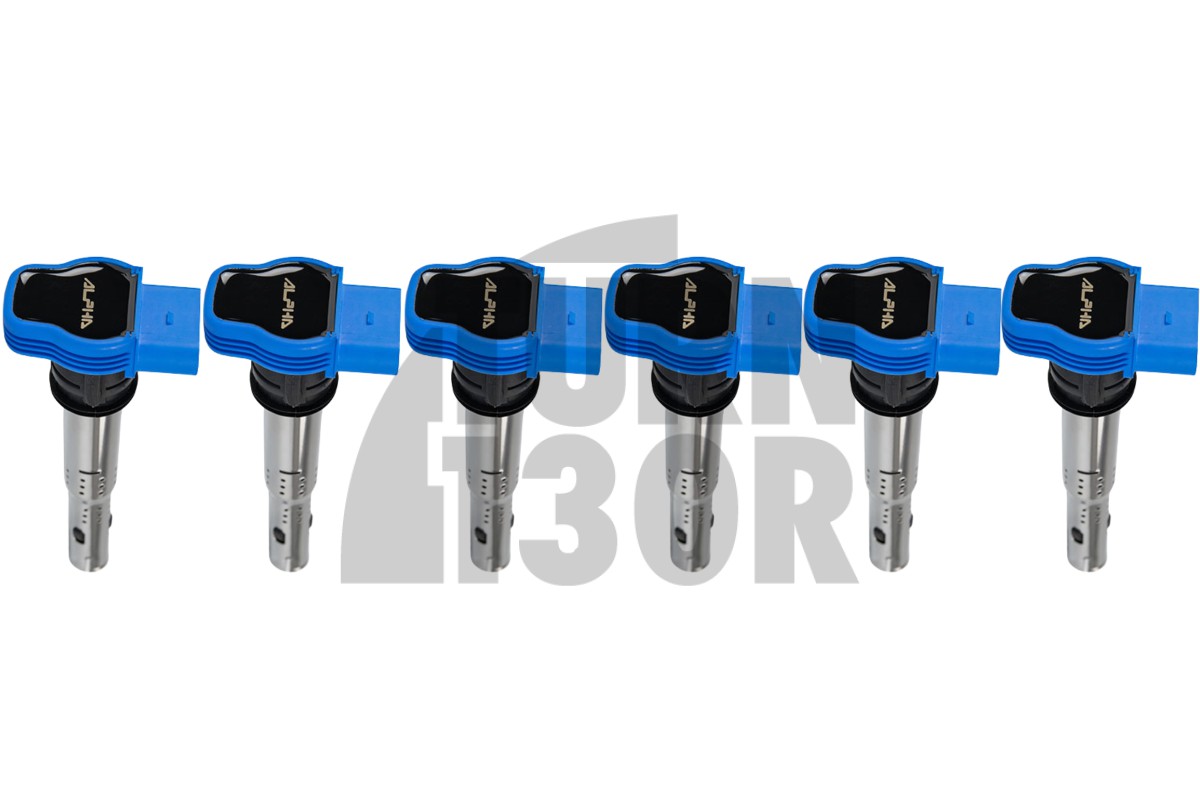 pacco bobine blu per Audi RS4 / S4 B5 e S4 / S5 B8 Alpha Competition