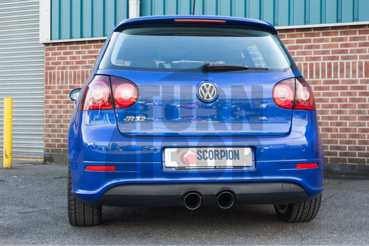 Golf 5 R32 Scorpion Catback