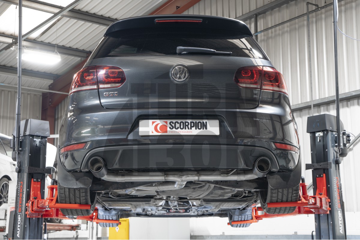 Scarico catback Golf 6 GTI Scorpion Predator