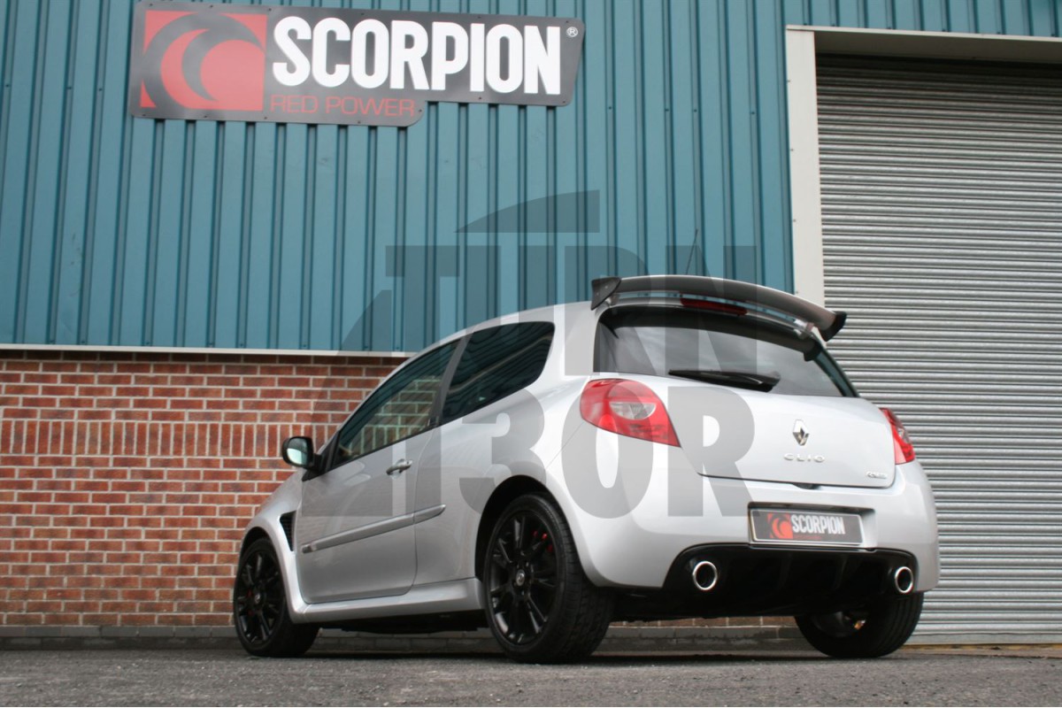 Renault Clio 3 RS 200 Scorpion Catback