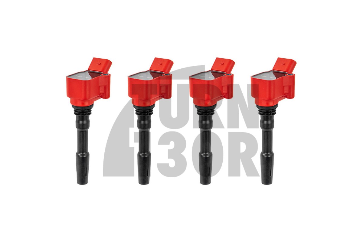 Bobine di accensione rosse per S3 8V / Golf 7 GTI / R / Leon 3 Cupra / TT 8S 2.0 TFSI EA888.3 Alpha Competition