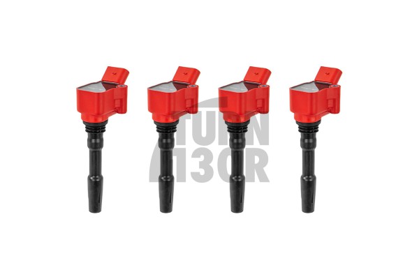 Bobine di accensione rosse per S3 8V / Golf 7 GTI / R / Leon 3 Cupra / TT 8S 2.0 TFSI EA888.3 Alpha Competition