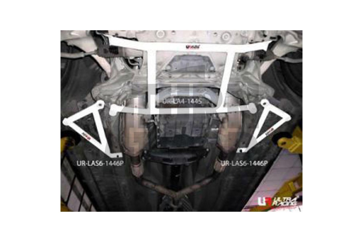 Ultra Racing 4 Point Front Subframe Brace Nissan 370Z