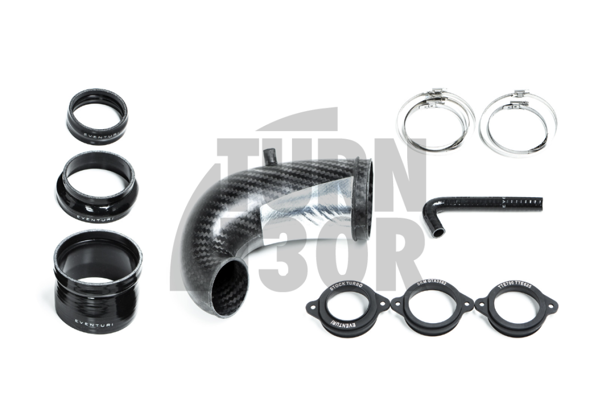 Eventuri Carbon Turbo Inlet per Audi RS3 8V.5 / TTRS 8S con flangia turbo TTE 625 / TTE 700