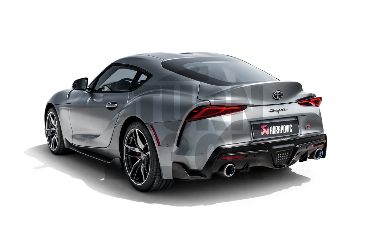 Sistema di scarico Akrapovic Toyota Supra GR 3.0 A90 MK5 Evolution Line