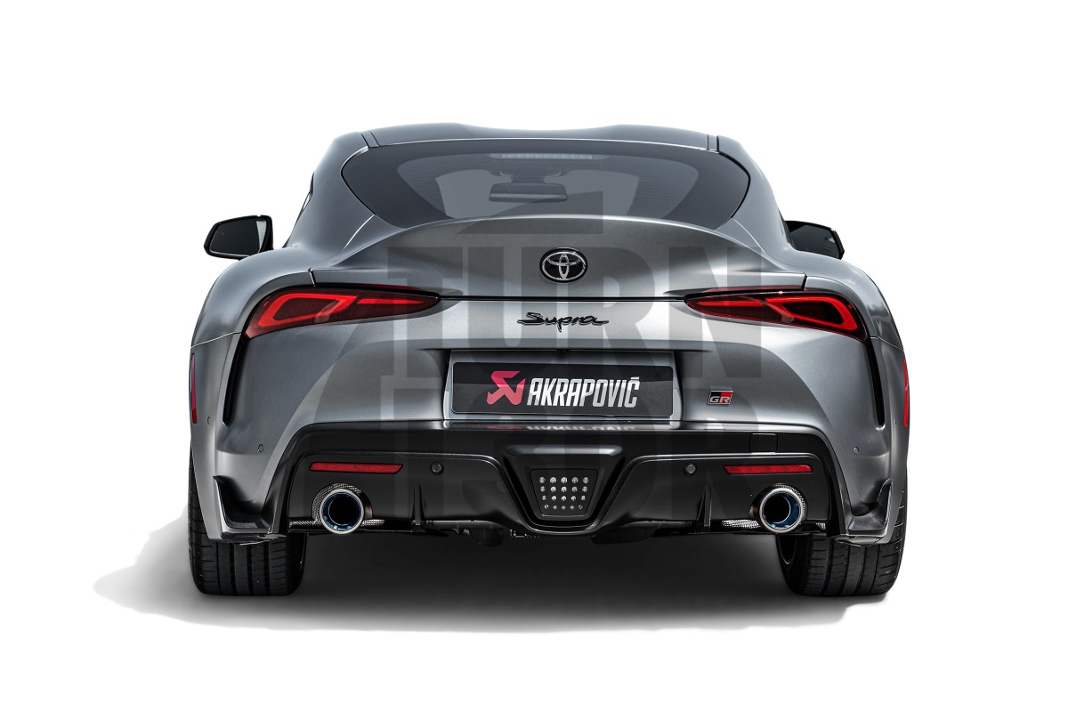 Sistema di scarico Akrapovic Toyota Supra GR 3.0 A90 MK5 Evolution Line