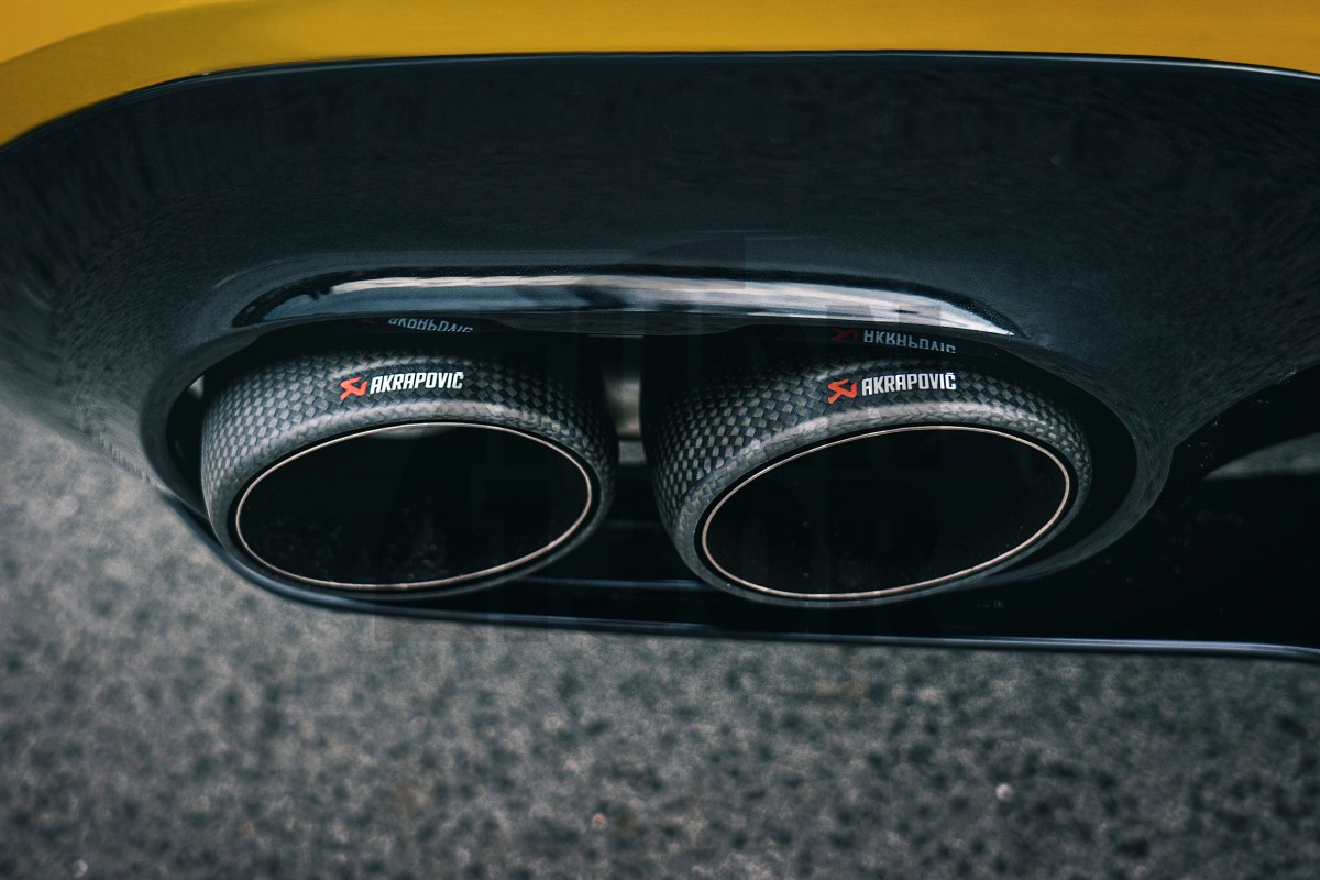 Scarico Akrapovic A35 AMG Titanium Slip-On