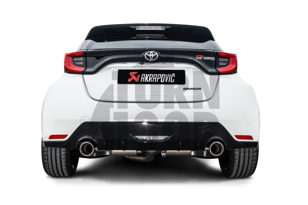 Scarico Akrapovic Toyota Yaris GR Titanium Slip-On