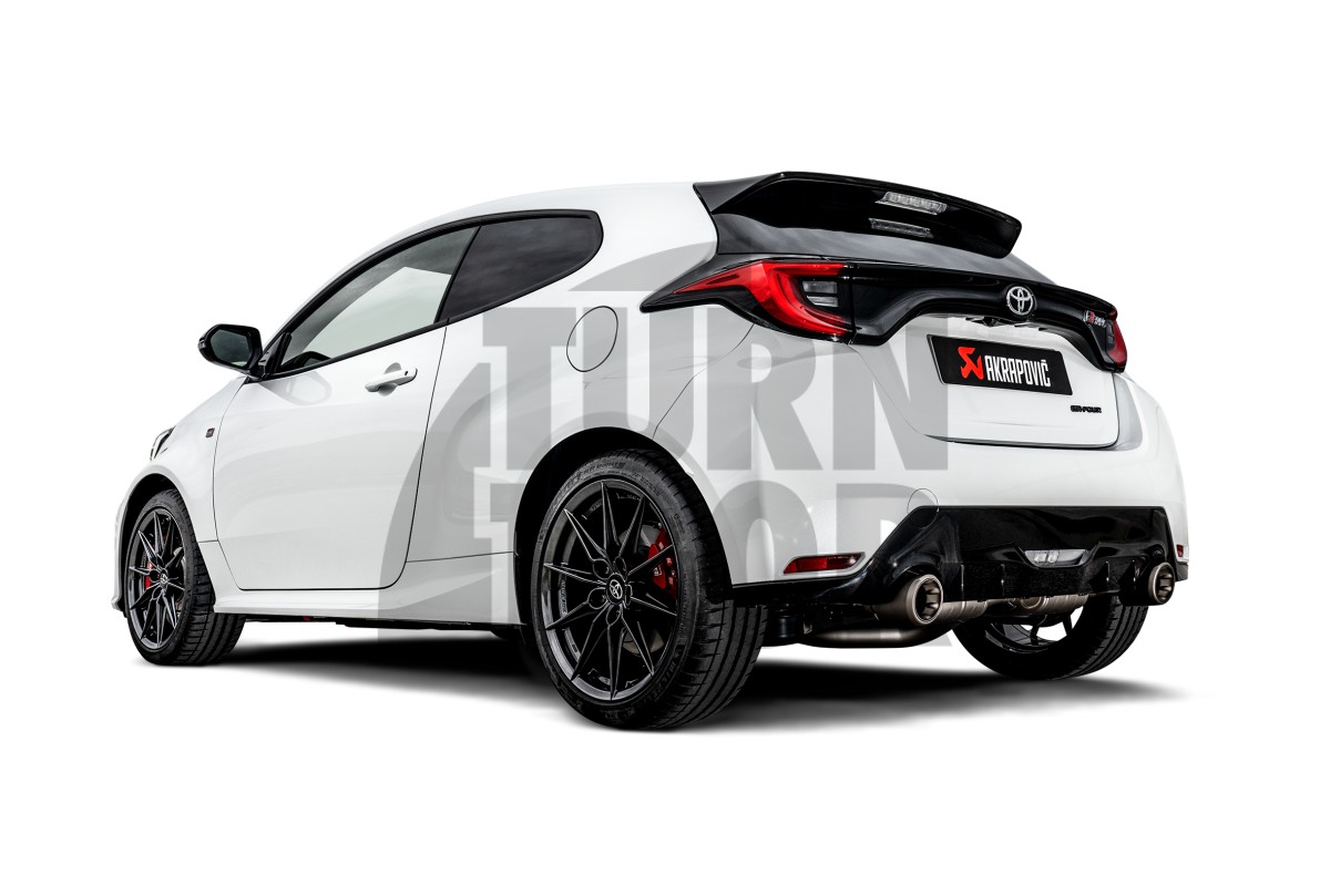 Scarico Akrapovic Toyota Yaris GR Titanium Slip-On