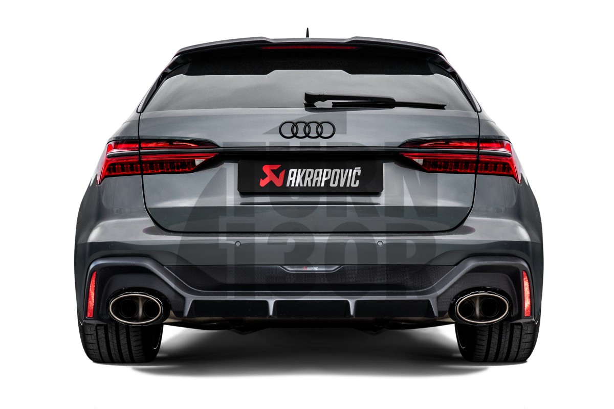 Scarico Akrapovic Titanium Evolution Line per Audi RS6 C8