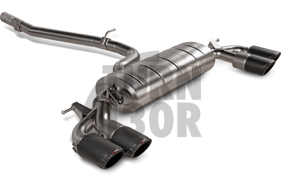 Scarico Akrapovic Evolution Line per Audi S3 8Y Sportback