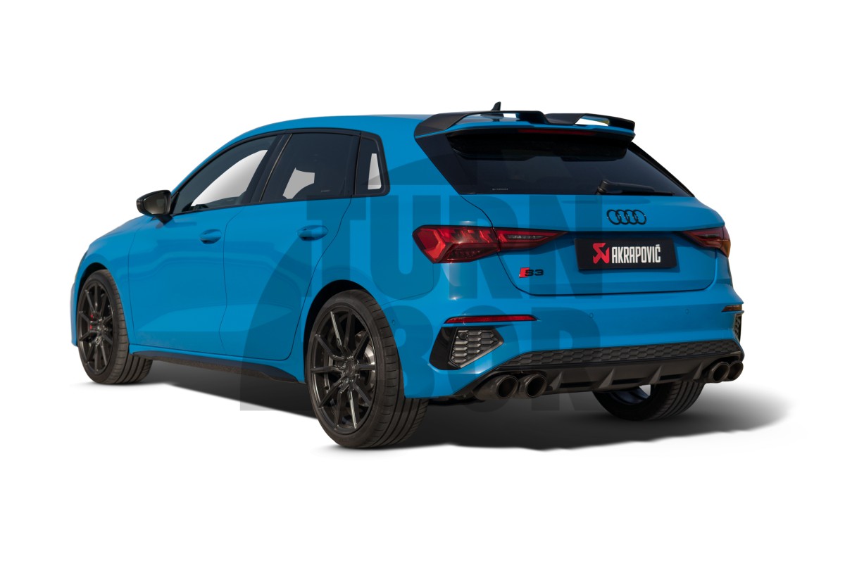 Scarico Akrapovic Evolution Line per Audi S3 8Y Sportback