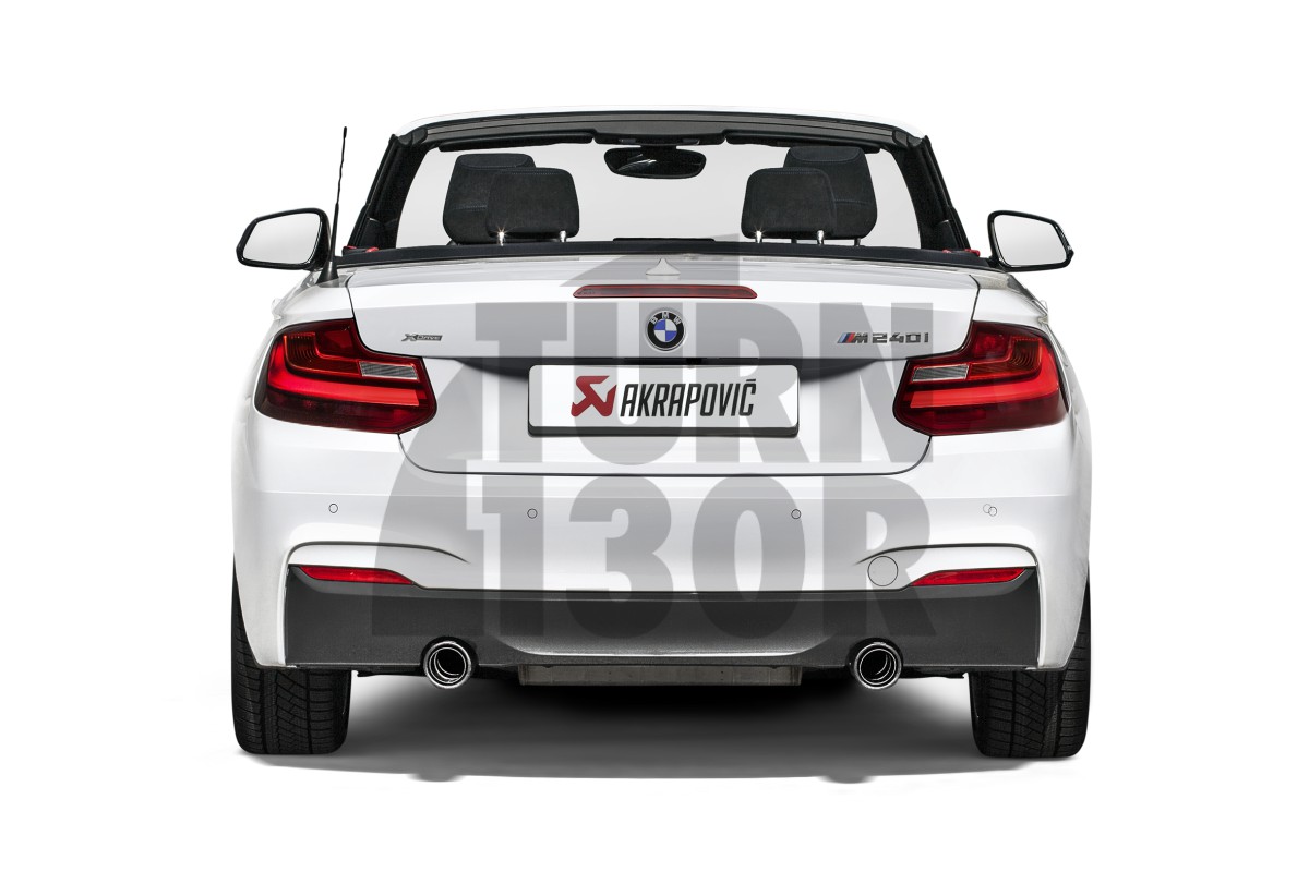 Scarico Akrapovic Evolution Line per BMW 240i F2x