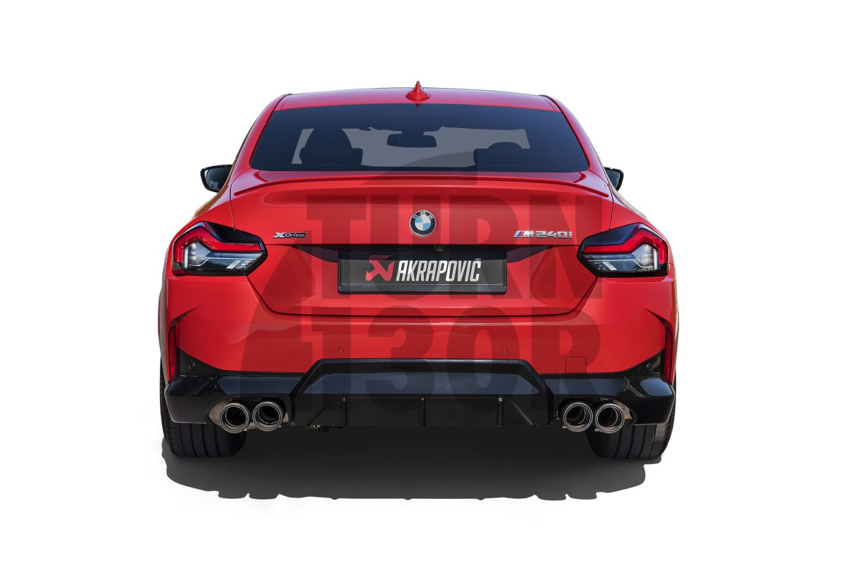 Scarico Akrapovic Titanium Slip-On per BMW 240i G42