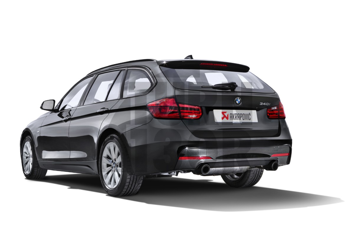 Akrapovic Evolution Line / Scarico Slip On per BMW 340i / 440i F3x