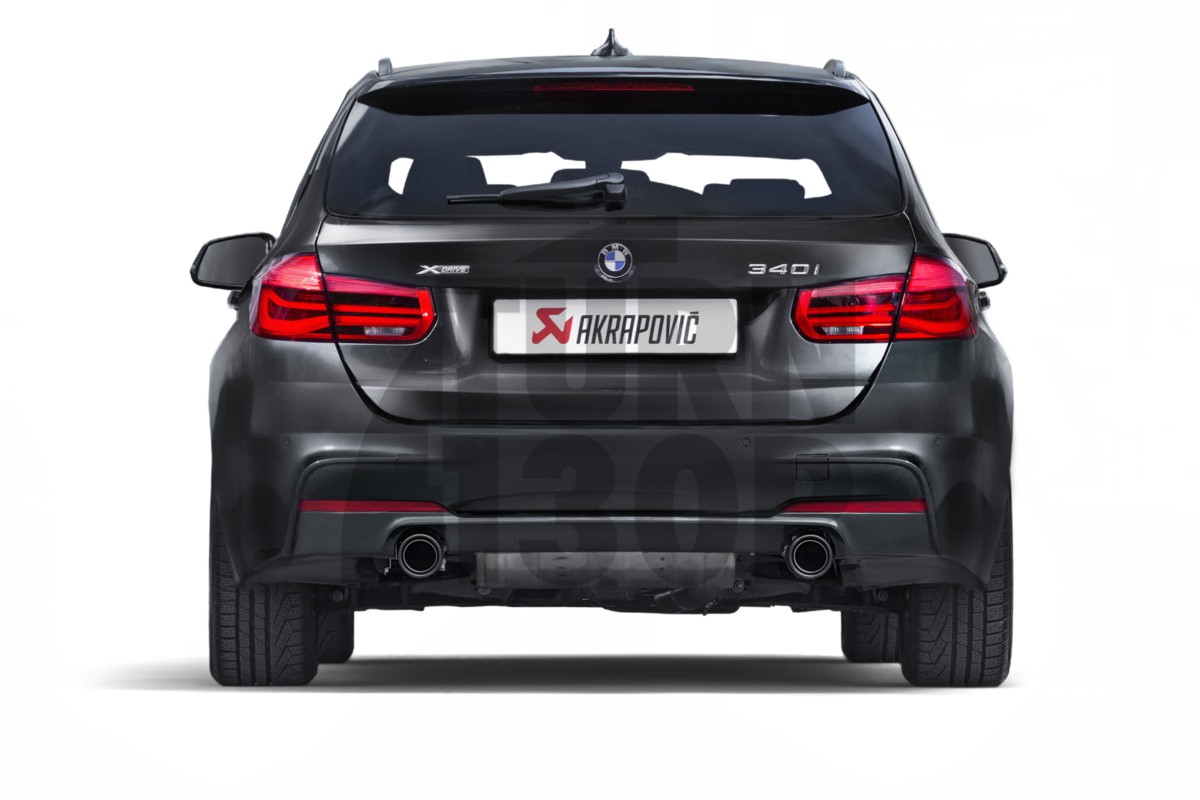 Akrapovic Evolution Line / Scarico Slip On per BMW 340i / 440i F3x