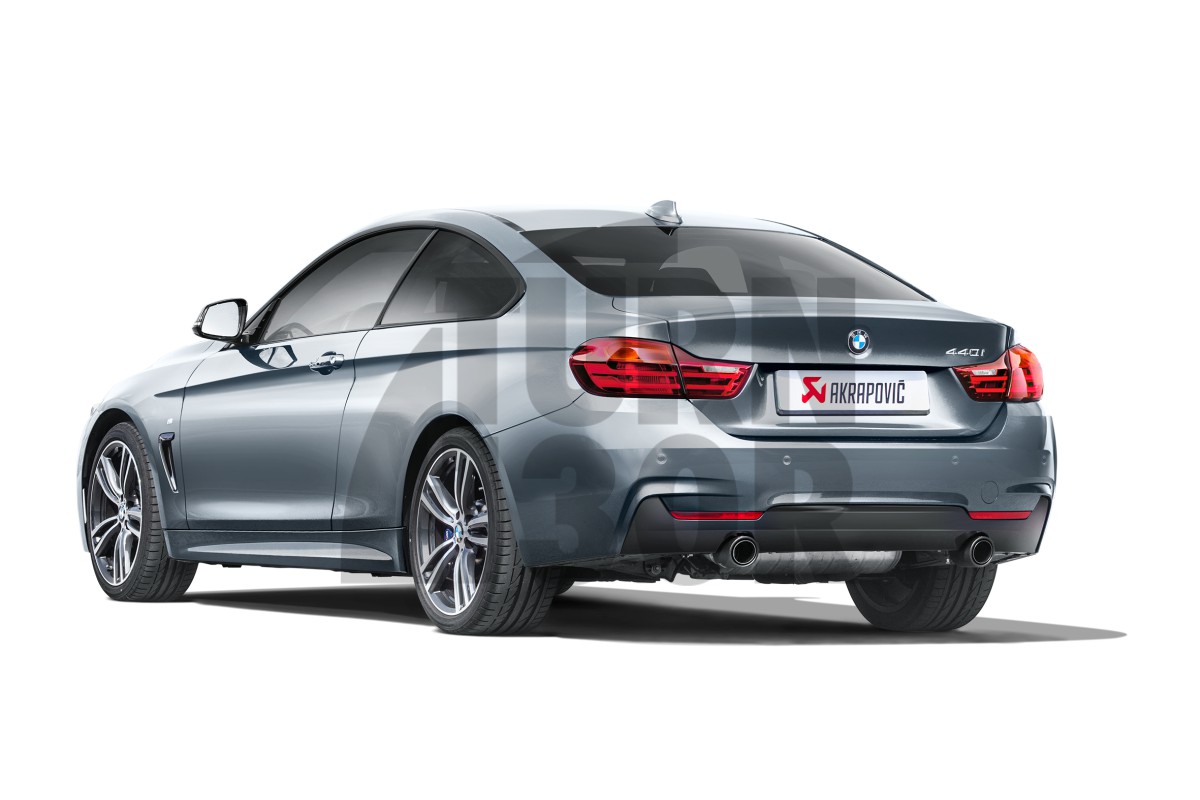 Akrapovic Evolution Line / Scarico Slip On per BMW 340i / 440i F3x