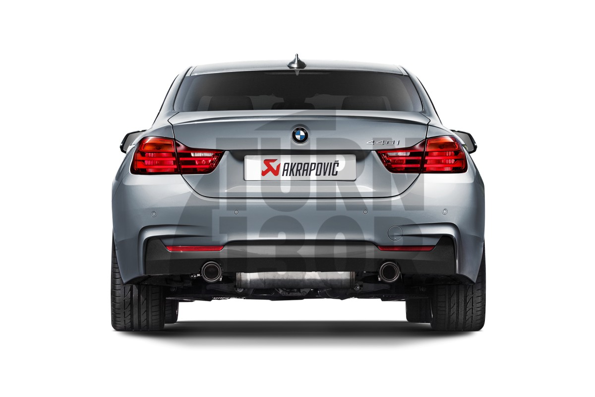 Akrapovic Evolution Line / Scarico Slip On per BMW 340i / 440i F3x