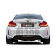 Scarico Akrapovic Evolution Line in titanio per BMW M2 Comp F87