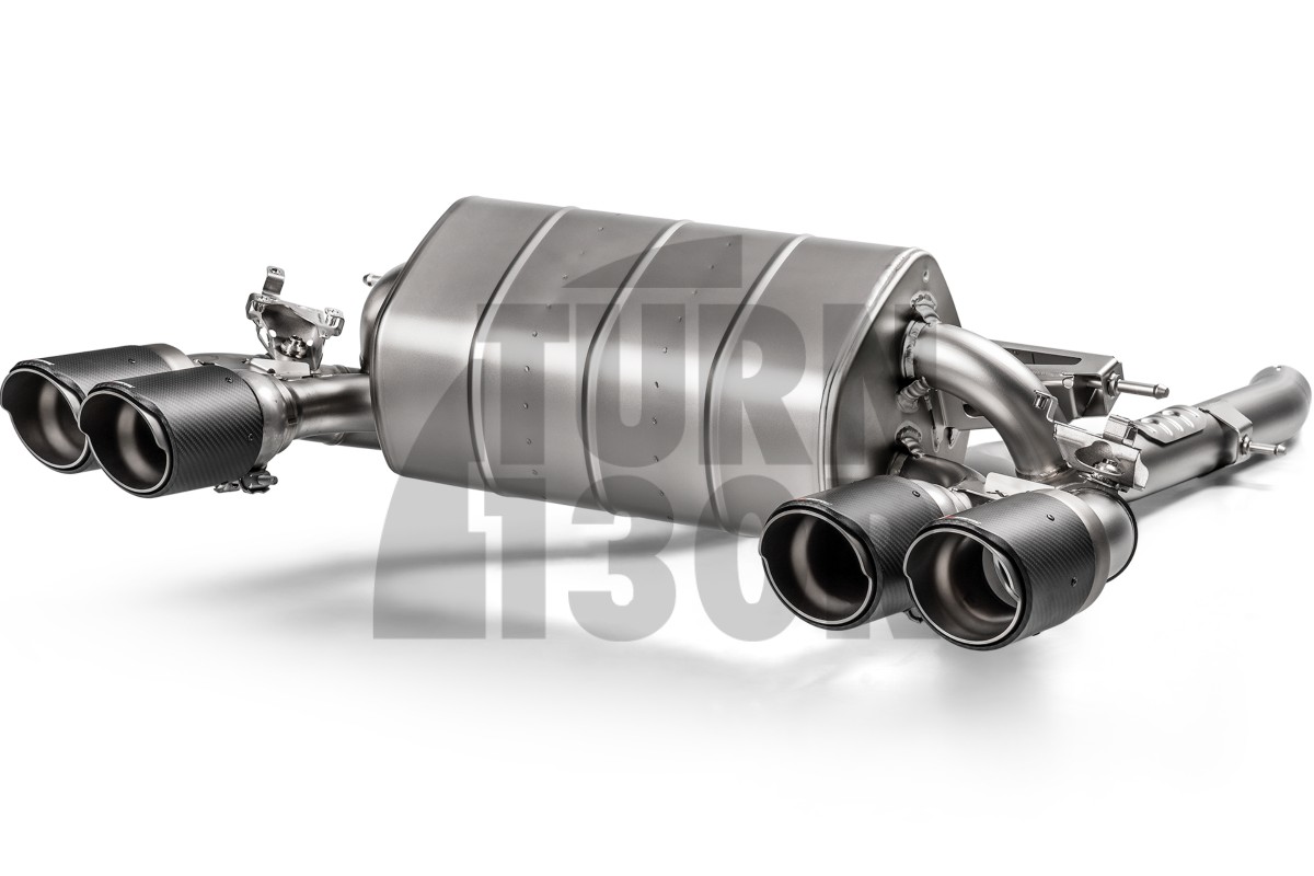 Scarico Akrapovic Slip-On in titanio per BMW M2 Comp F87