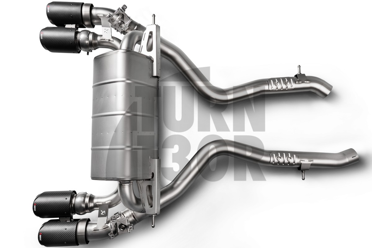 Scarico Akrapovic Slip-On in titanio per BMW M2 Comp F87