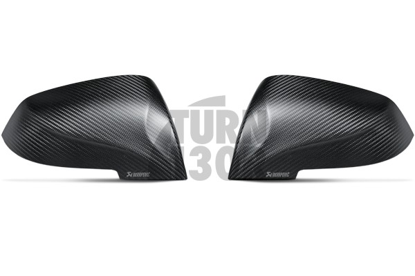 Calotte degli specchietti Akrapovic in fibra di carbonio per BMW M2 F87