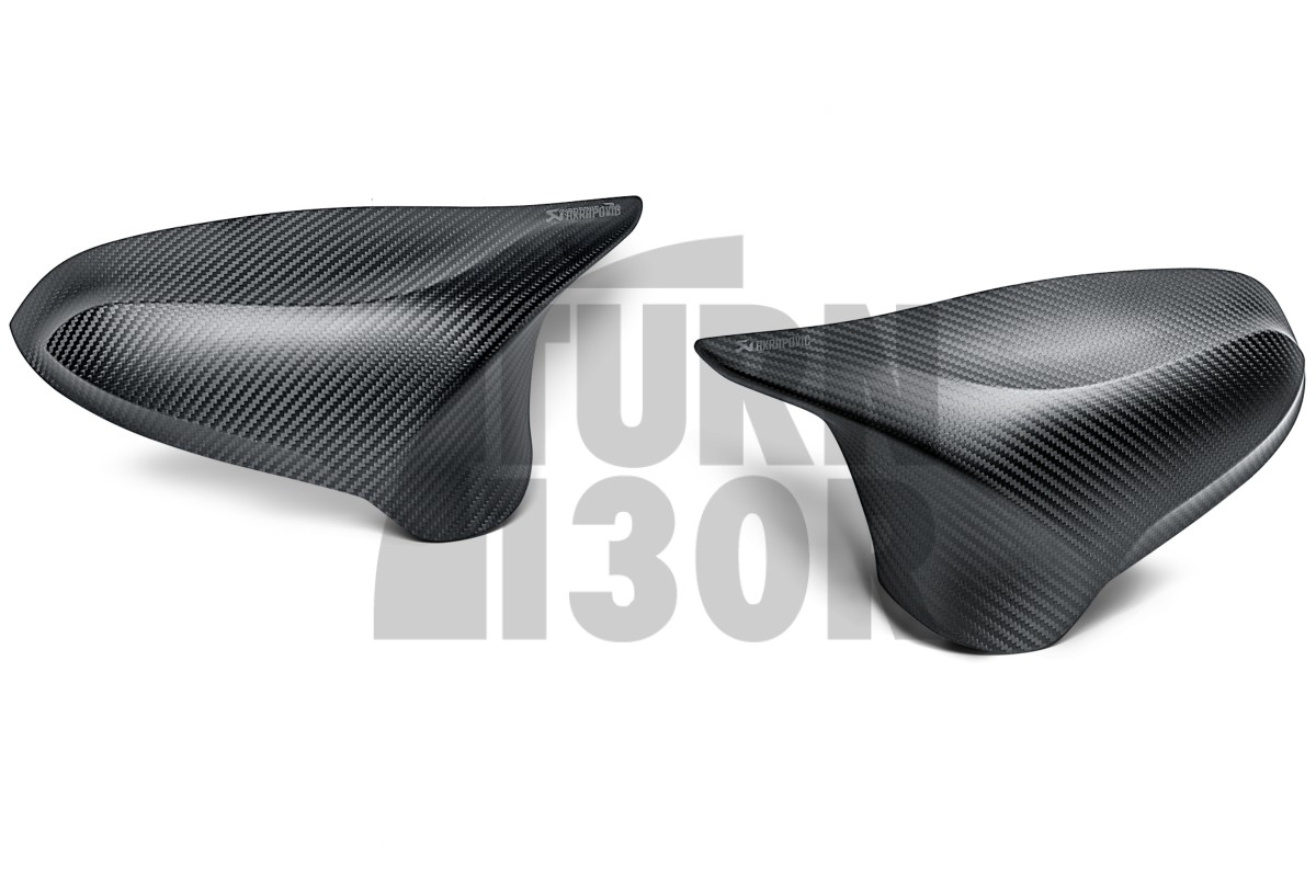 Calotte degli specchietti Akrapovic in fibra di carbonio per BMW M3 F80 / M4 F8x / M2 Comp F87