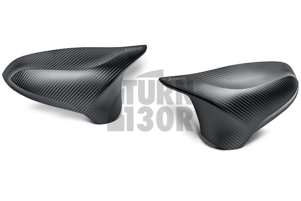 Calotte degli specchietti Akrapovic in fibra di carbonio per BMW M3 F80 / M4 F8x / M2 Comp F87