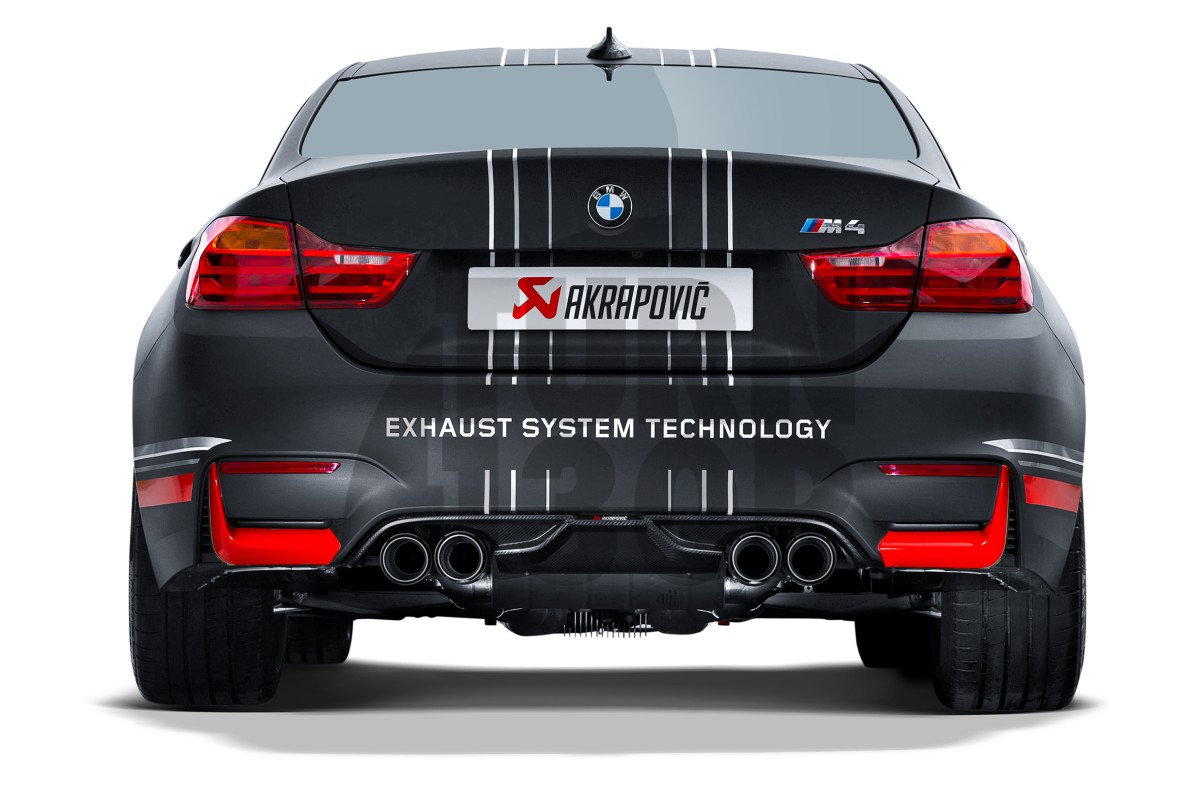 Akrapovic Diffusore posteriore in carbonio per BMW M3 F80 / M4 F8x