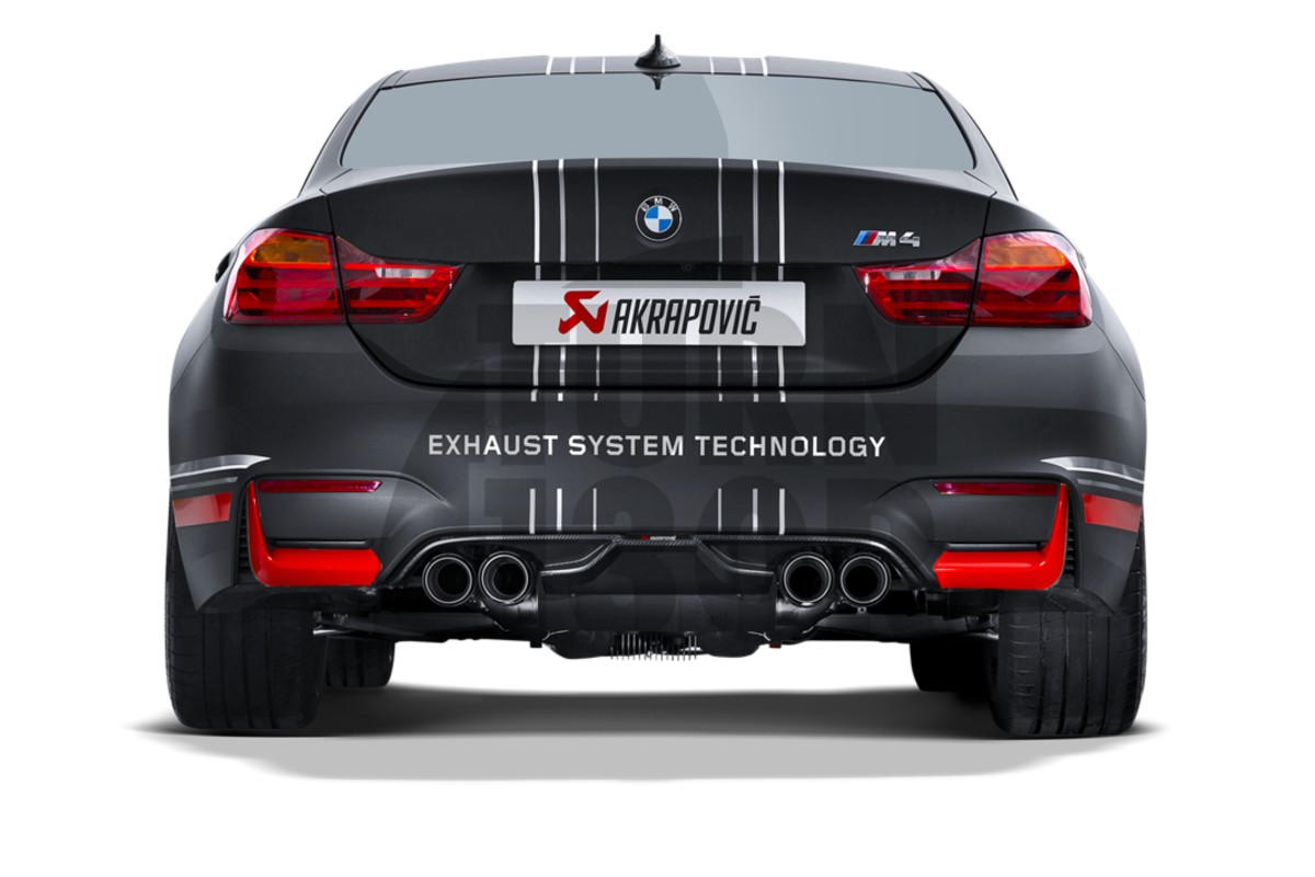 Scarico Akrapovic Slip-On in titanio per BMW M3 F80 / M4 F8x