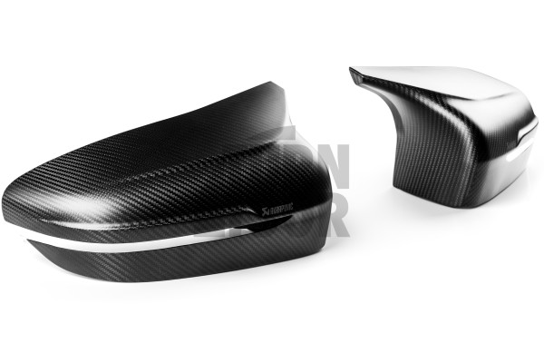 Calotte degli specchietti Akrapovic in fibra di carbonio per BMW M5 F90